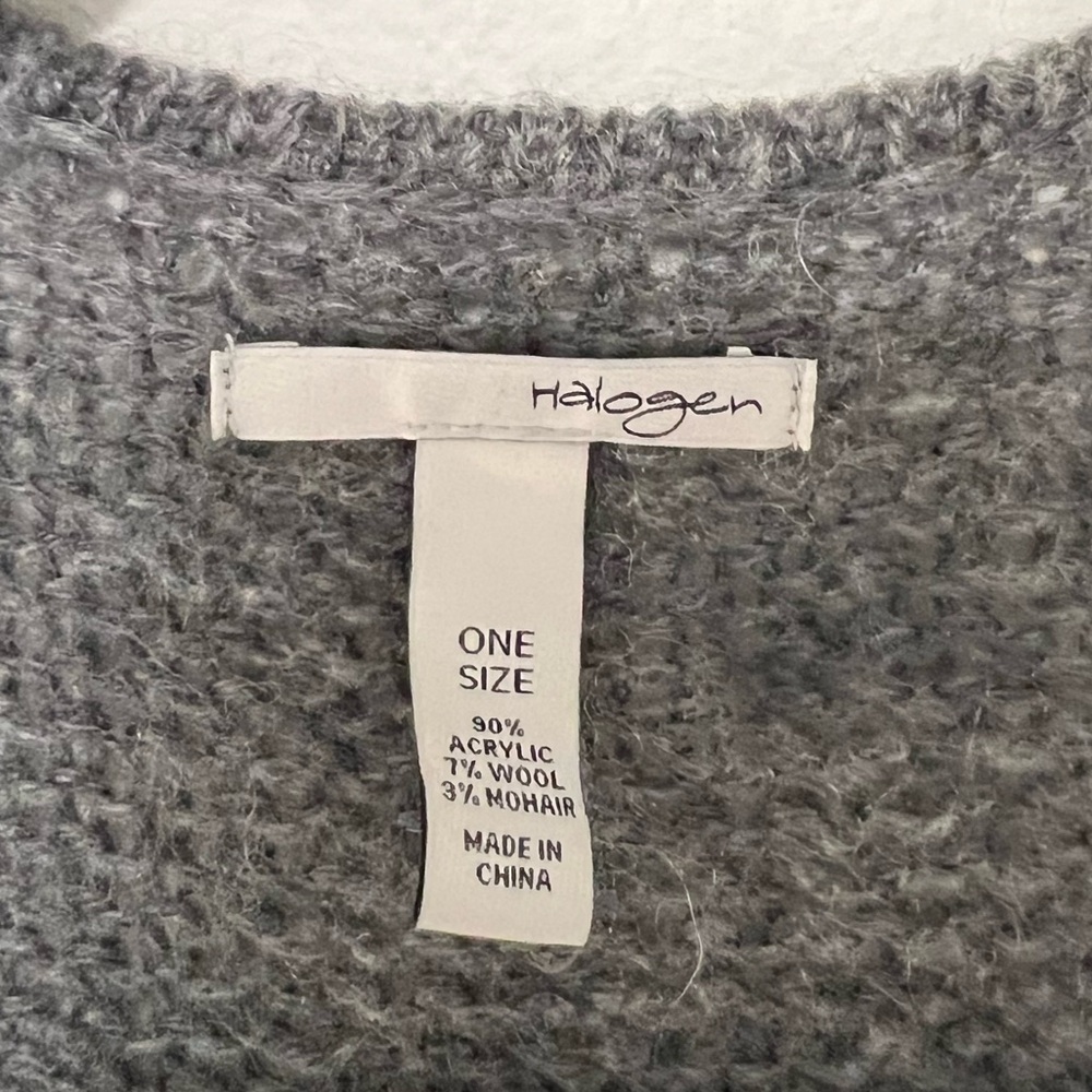 Halogen Color-Block Open Cardigan - Picture 2 of 6